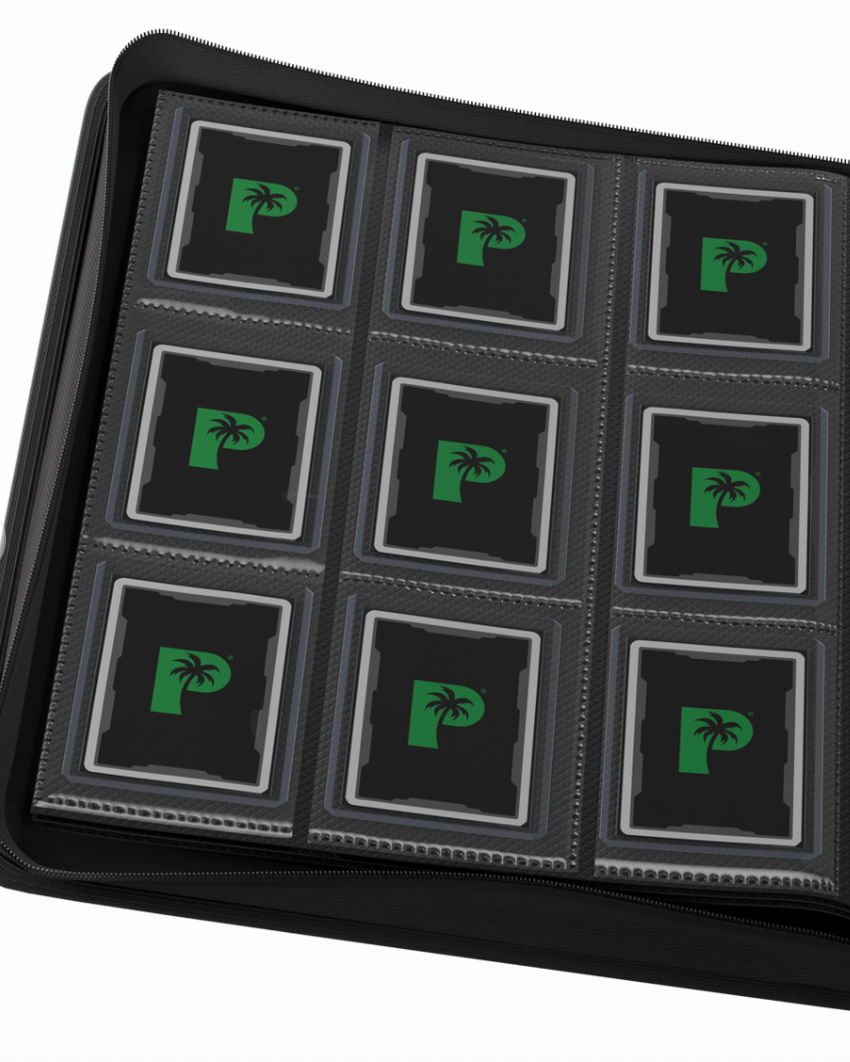 9-Pocket Black Mewtwo Top Loader Binder