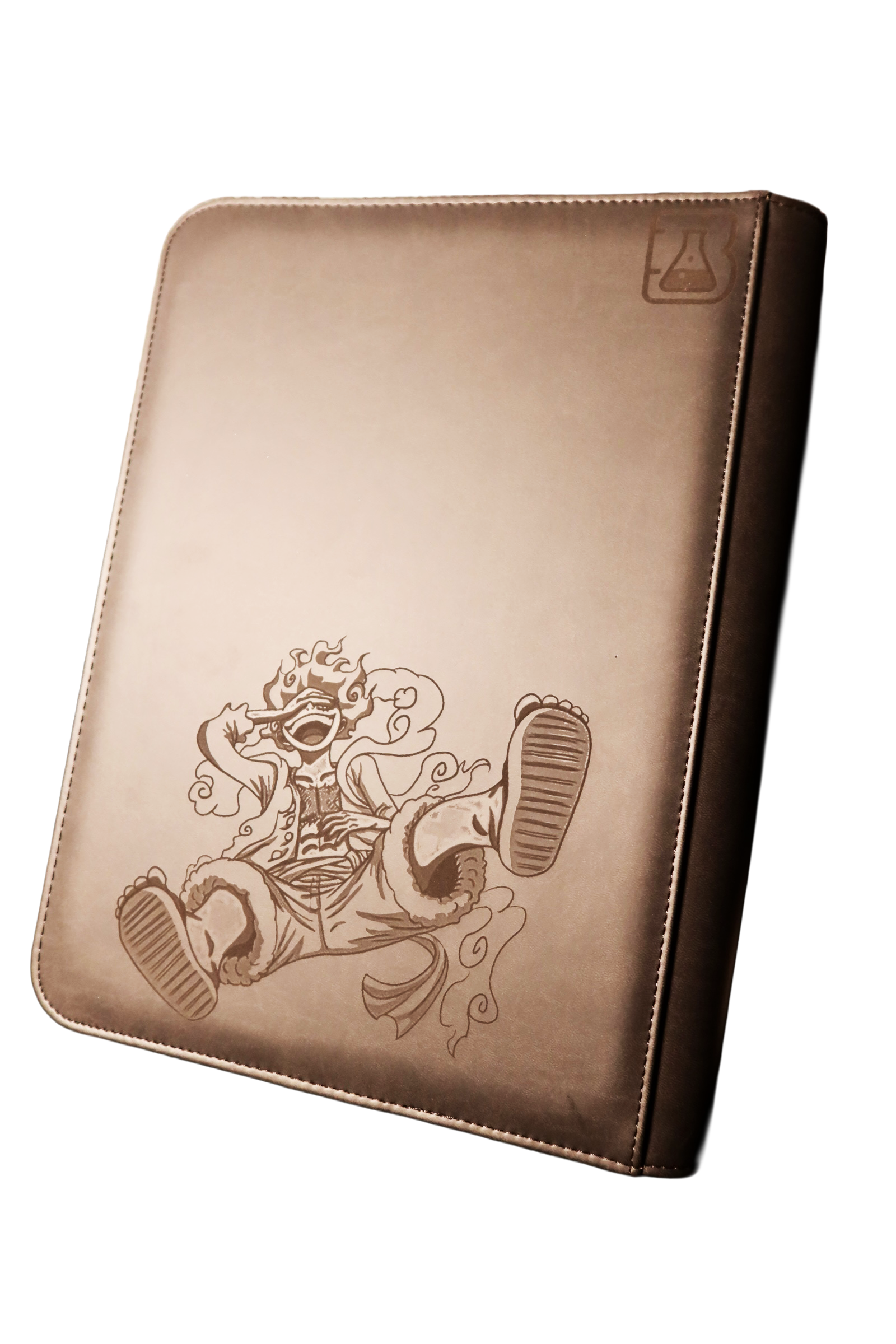 9-Pocket Black One Piece Binder