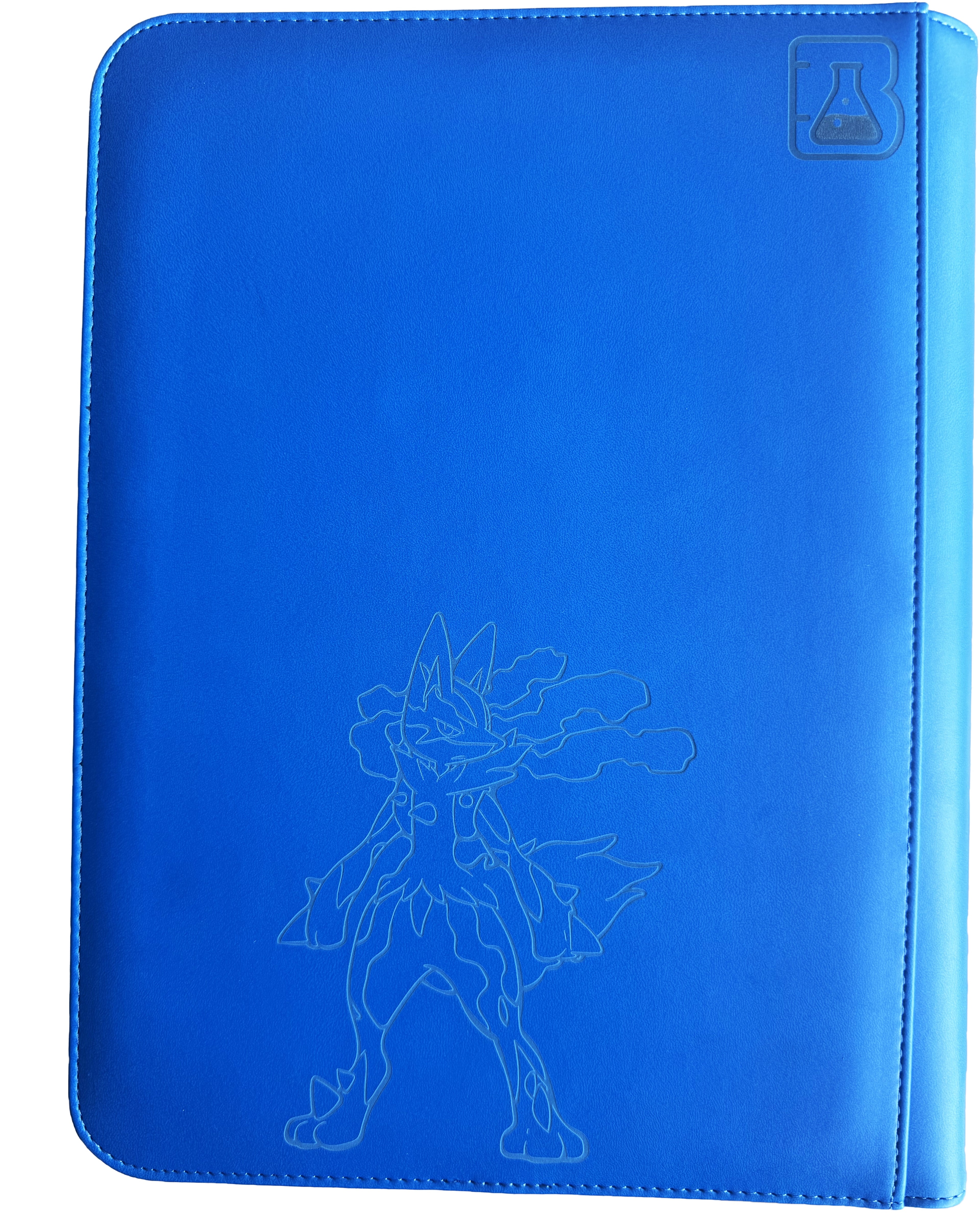 9-Pocket Blue Lucario Binder