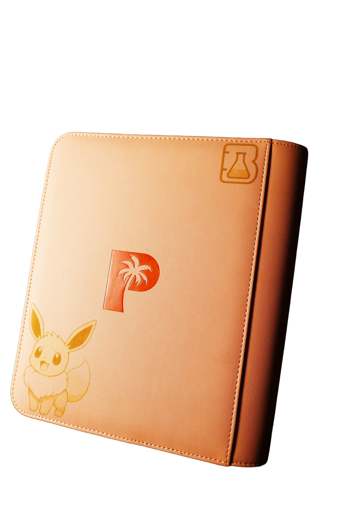 4-Pocket Pink Eevee Top Loader Binder