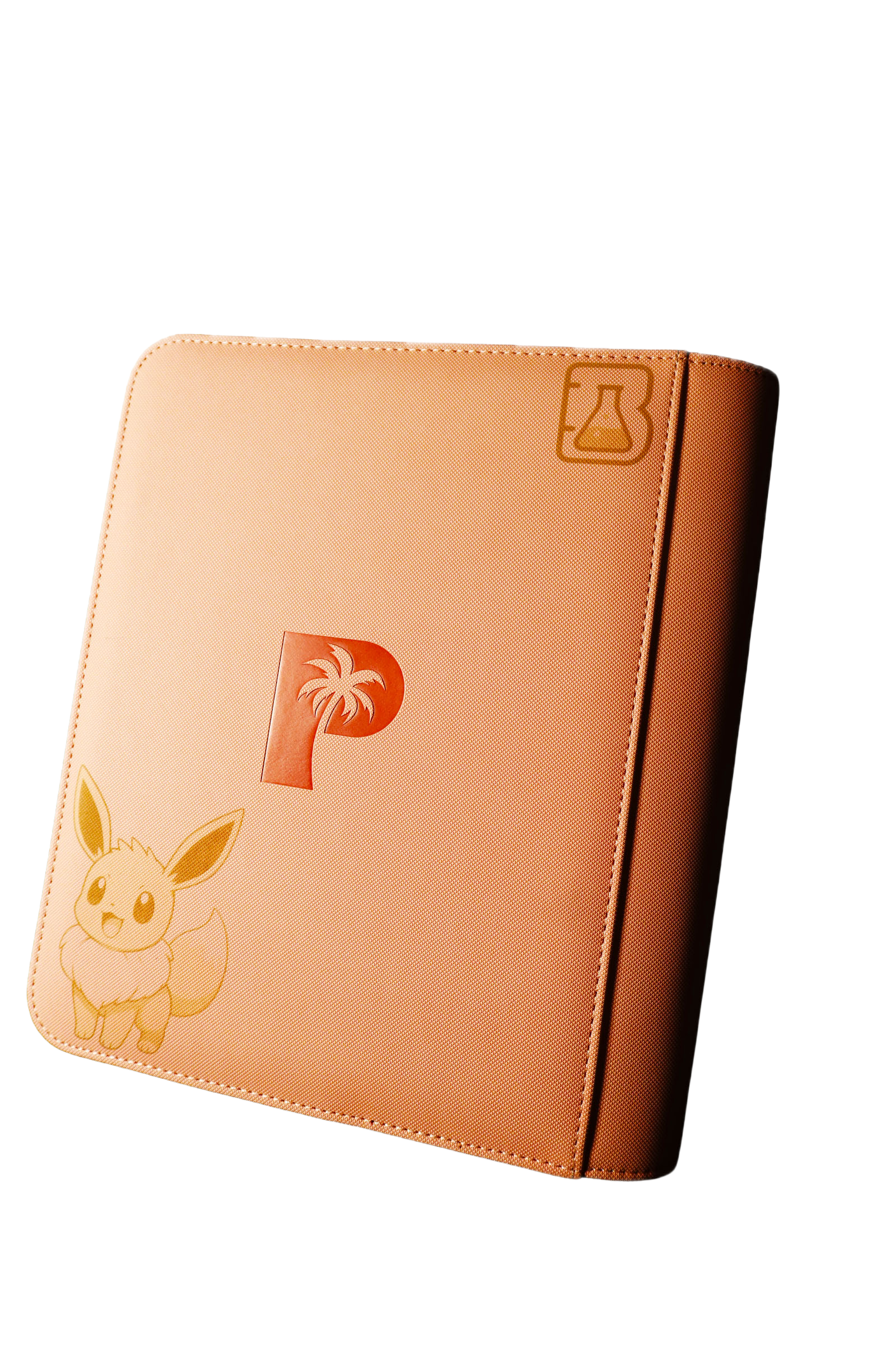 4-Pocket Pink Eevee Top Loader Binder