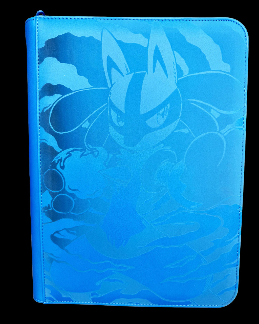 9-Pocket Blue Lucario Binder