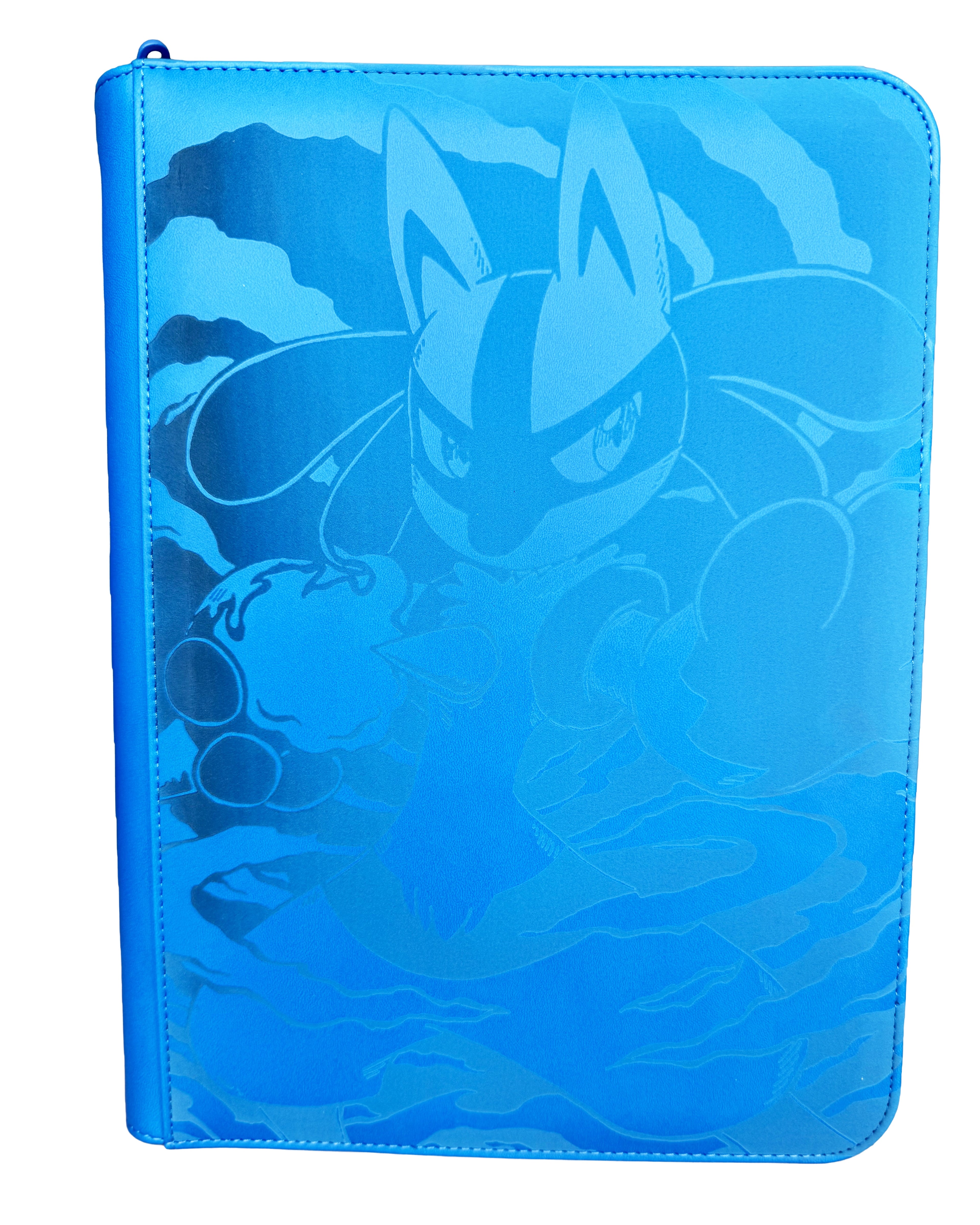 9-Pocket Blue Lucario Binder