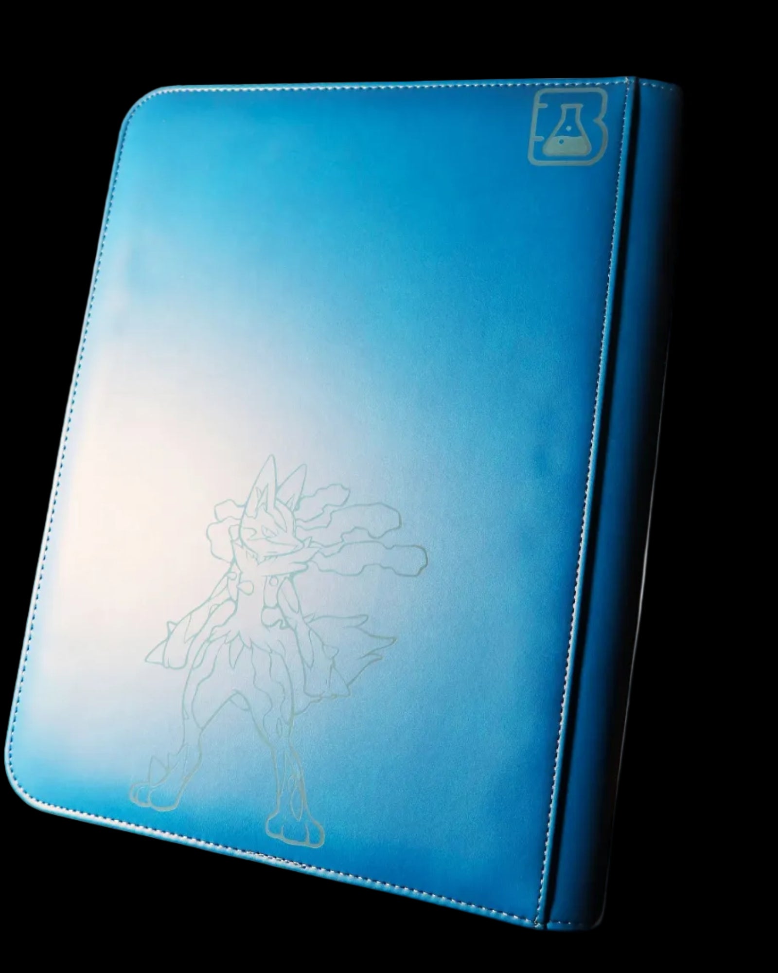 9-Pocket Blue Lucario Binder