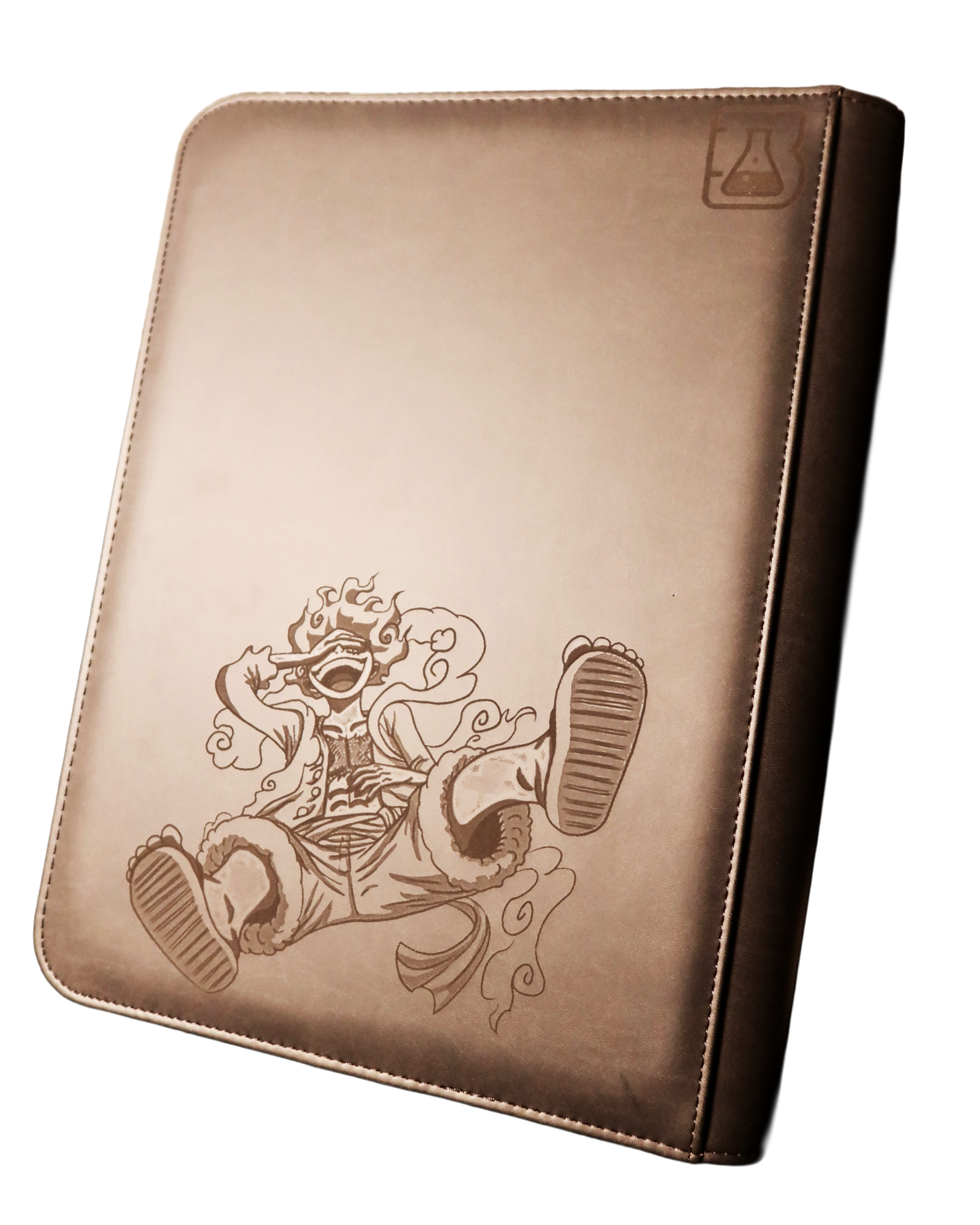 9-Pocket Black One Piece Binder