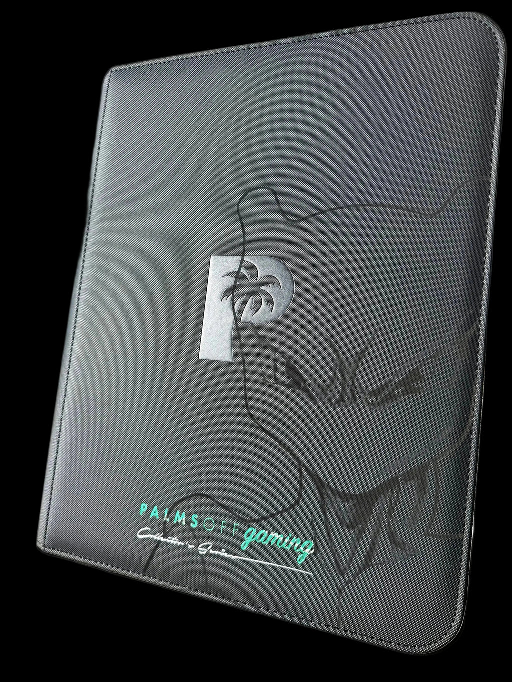 9-Pocket Black Mewtwo Top Loader Binder