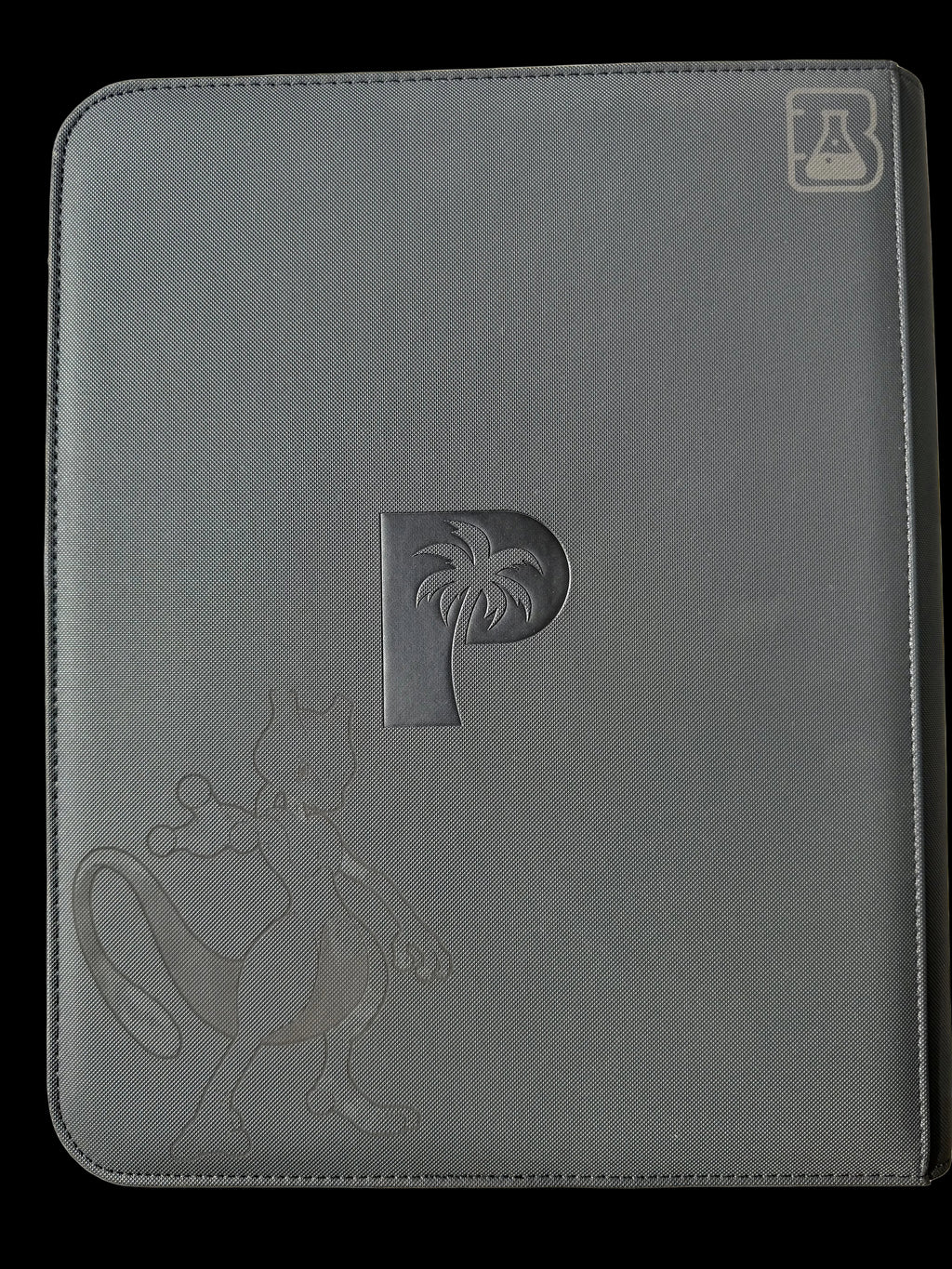 9-Pocket Black Mewtwo Top Loader Binder
