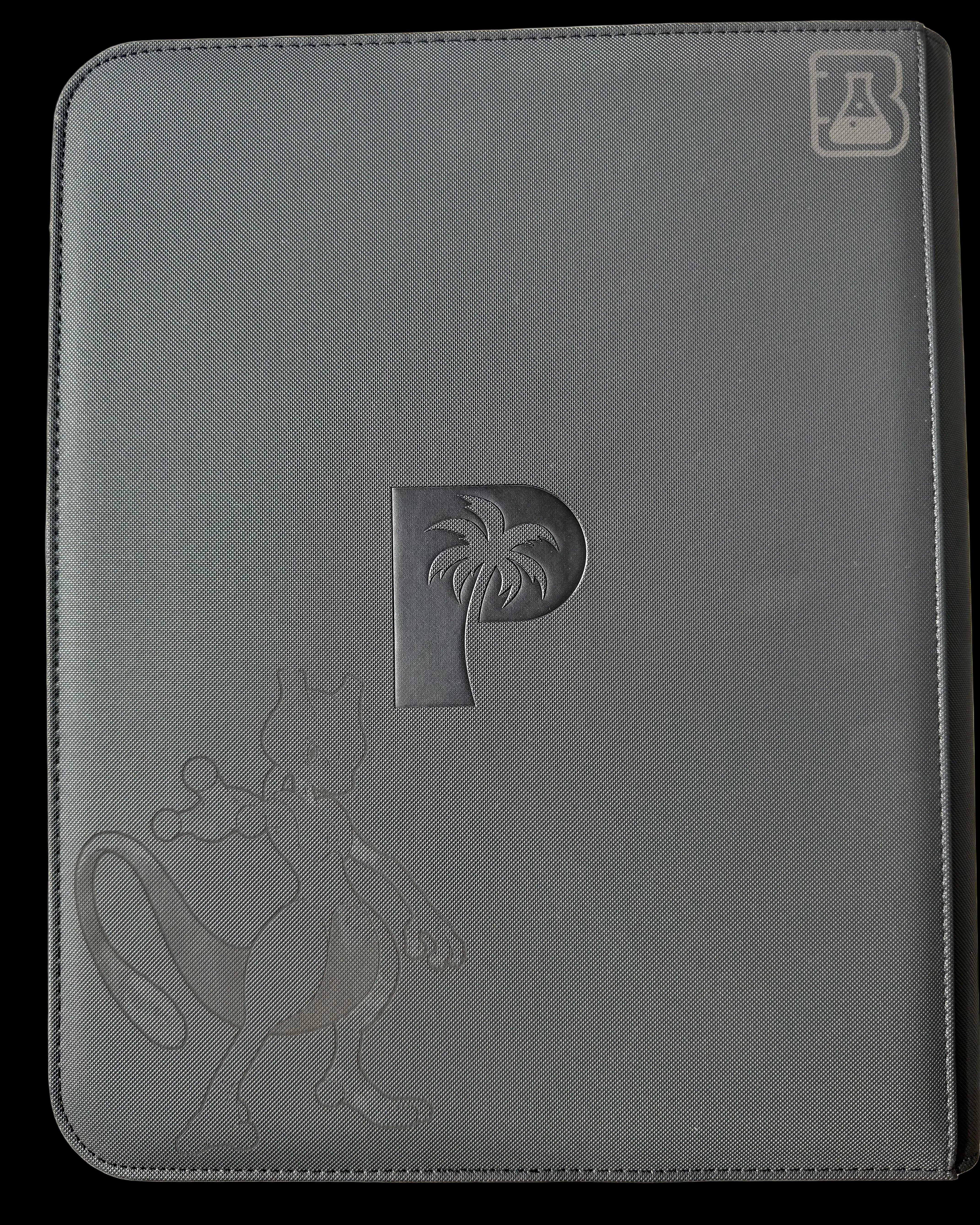 9-Pocket Black Mewtwo Top Loader Binder