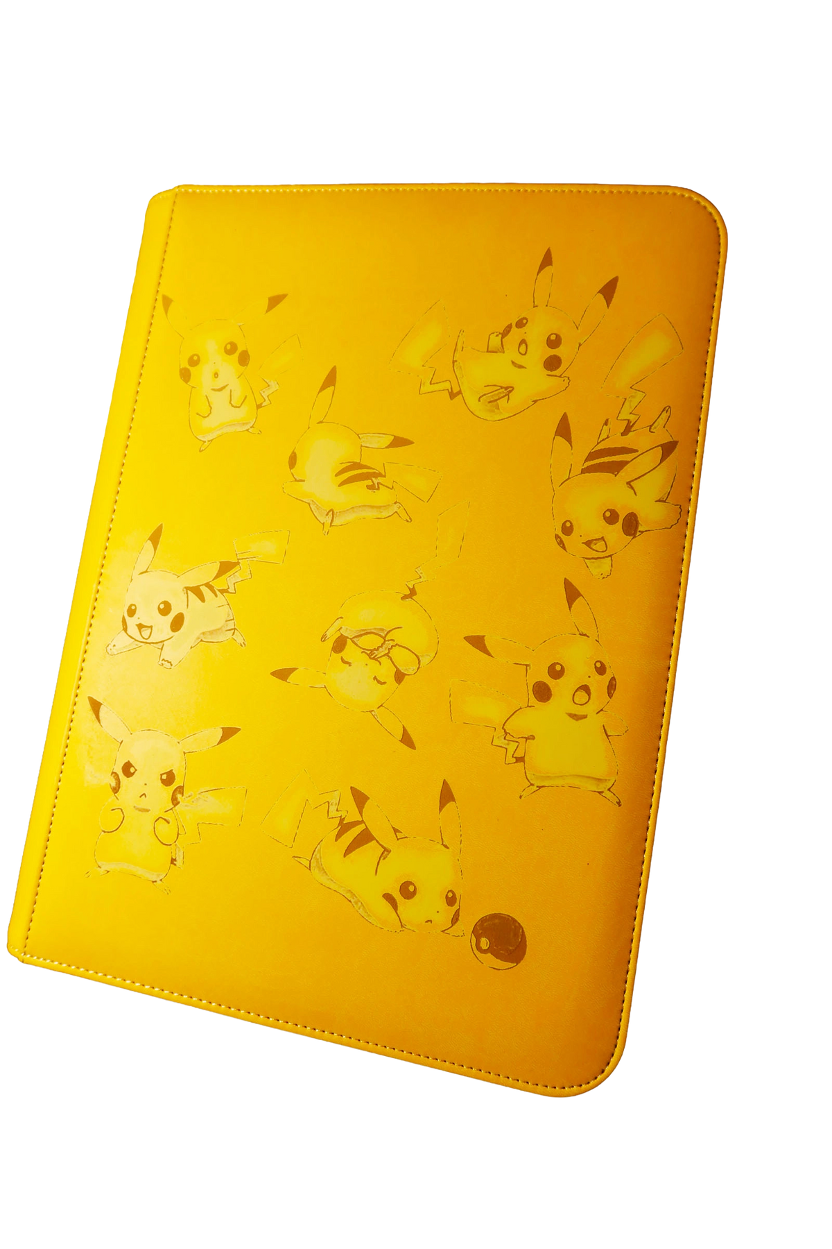 9-Pocket Yellow Pikachu Binder