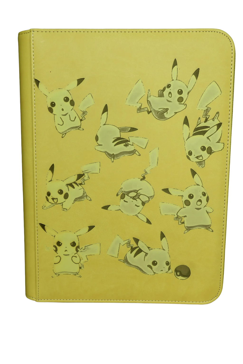 9-Pocket Yellow Pikachu Binder