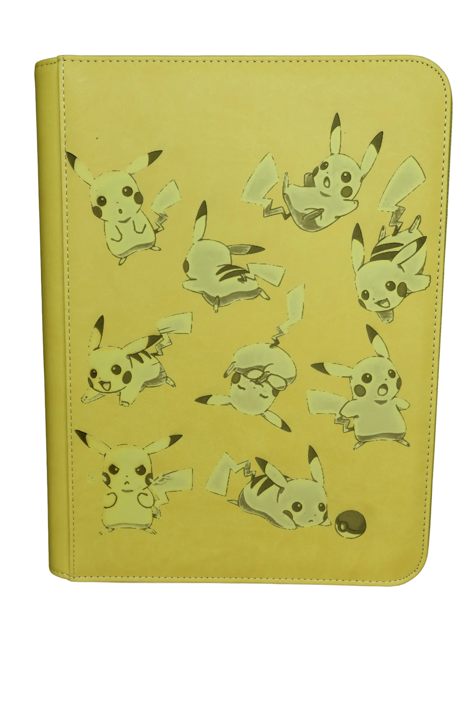 9-Pocket Yellow Pikachu Binder