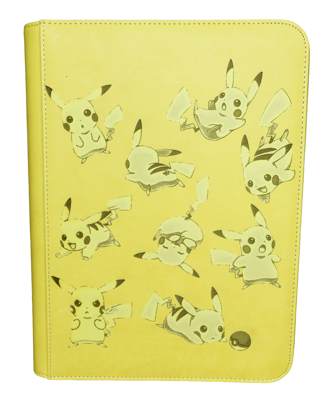 9-Pocket Yellow Pikachu Binder