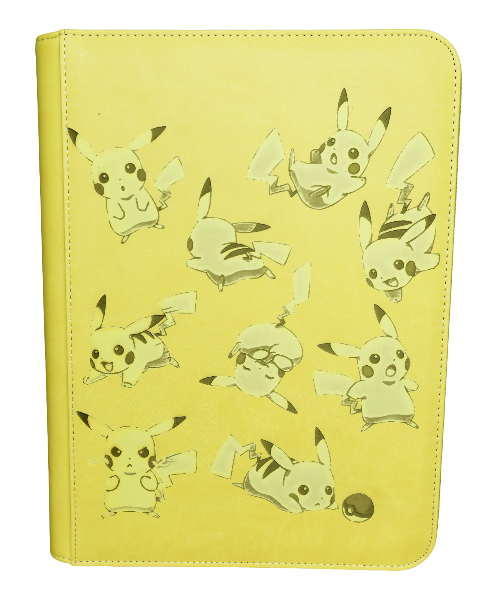 9-Pocket Yellow Pikachu Binder