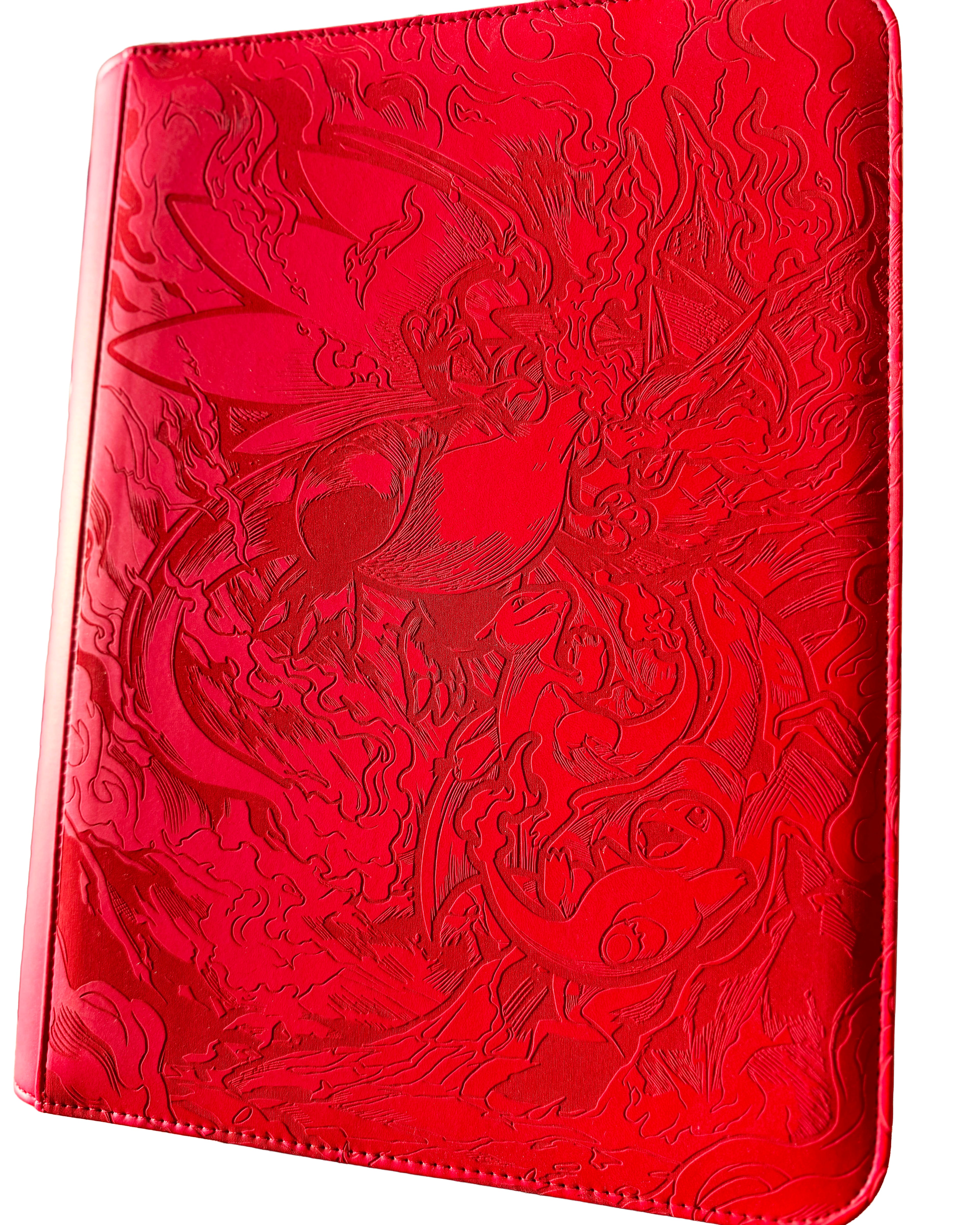 9-Pocket Red Zard Binder - Limited Edition